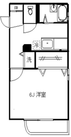 パラドール上原の物件間取画像